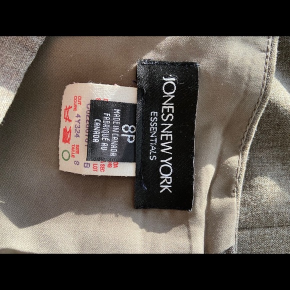 Classic mocha brown pencil skirt fully lined - Picture 4 of 4